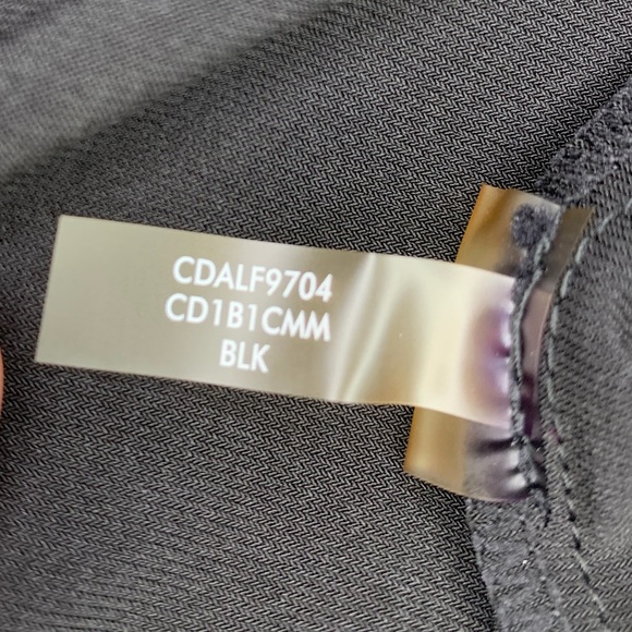 Calvin Klein Black Sleeveless Jersey Gown Size 10 - Picture 13 of 16